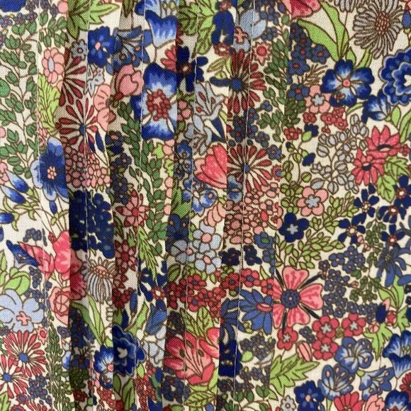 Drapers & Damons 3X Floral Pintuck Blouse Button Front Romantic Cottagecore - Picture 8 of 12